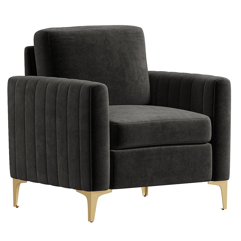 Montay Upholstered Armchair - Image 1