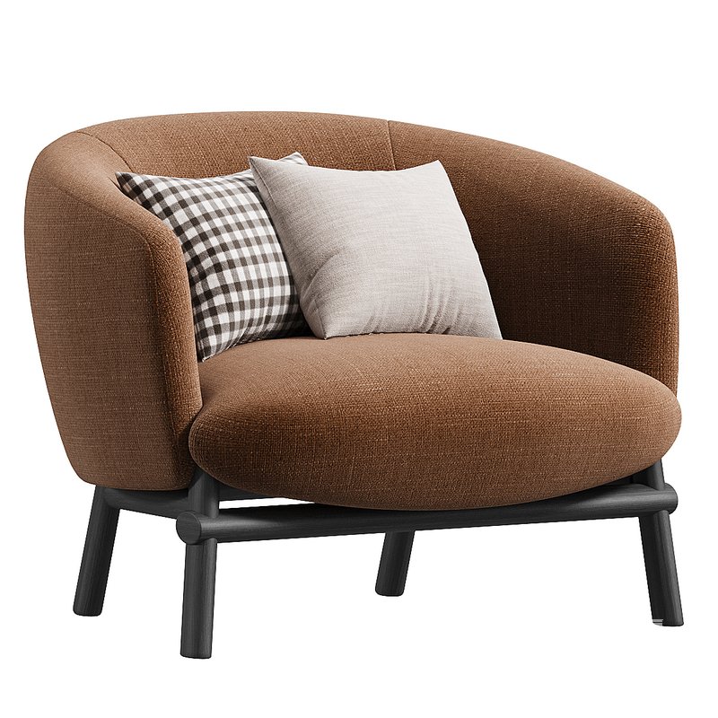 LIVRE Armchair By Gallotti Radice - Image 1