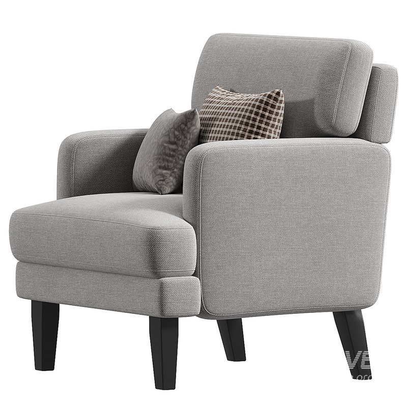 Hovik Upholstered Armchair - Image 2