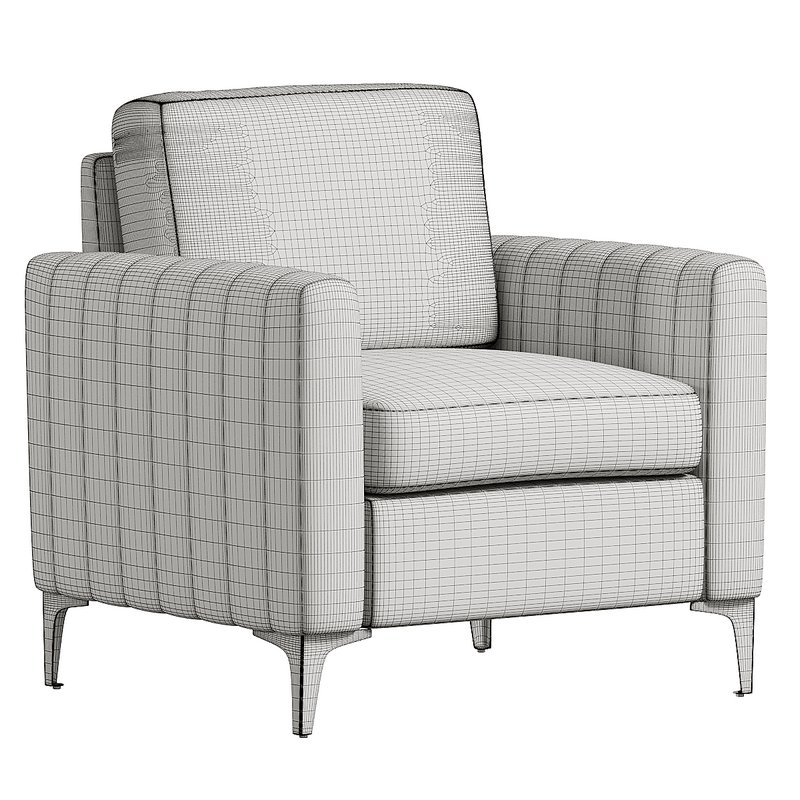 Montay Upholstered Armchair - Image 4