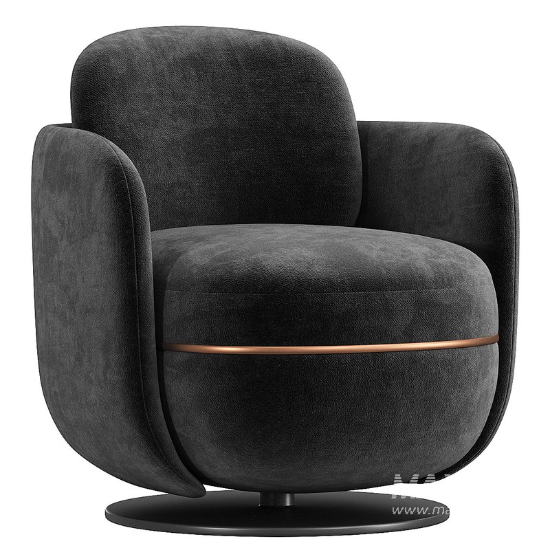 MILES LOUNGE Armchair By Wittmann - Image 1