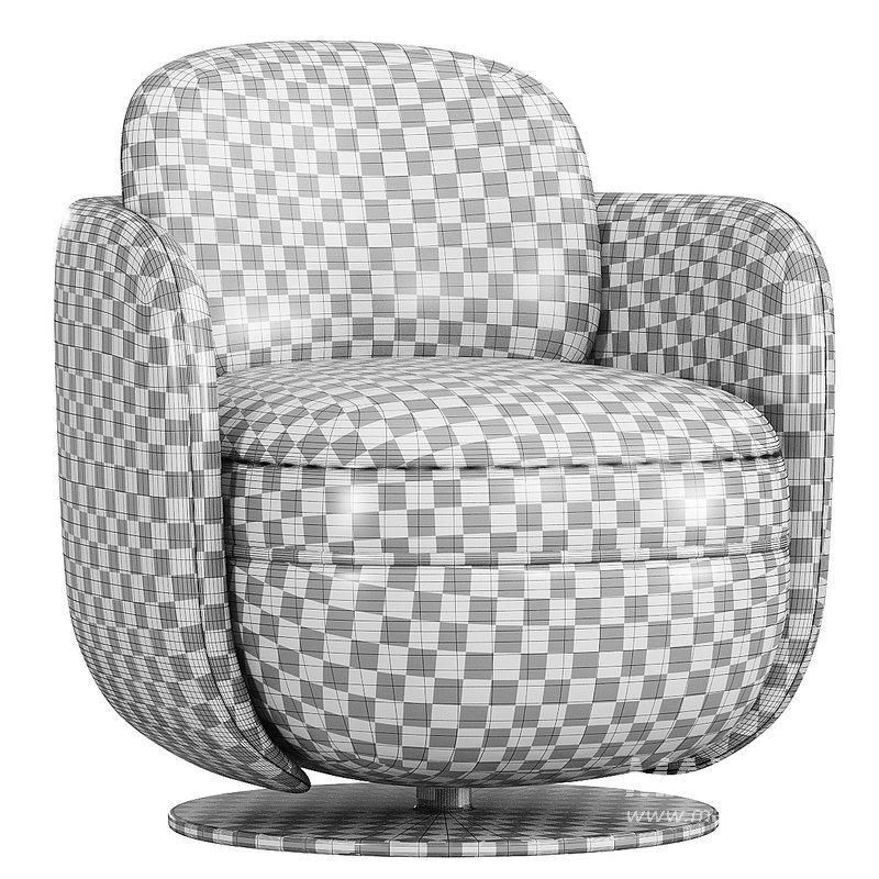 MILES LOUNGE Armchair By Wittmann - Image 2