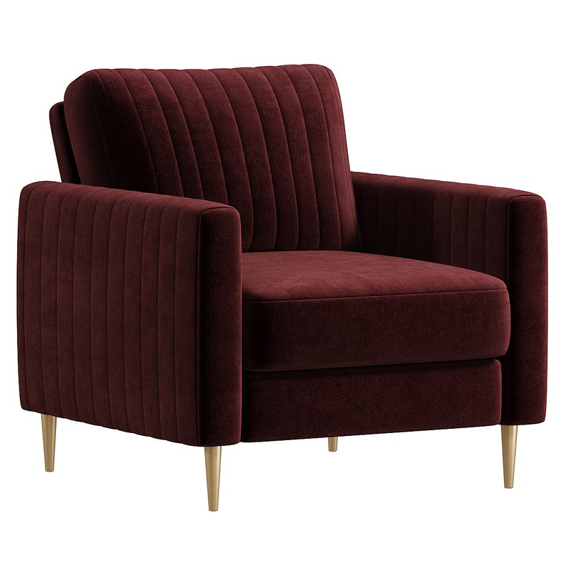 Lotsee Upholstered Armchair - Image 2