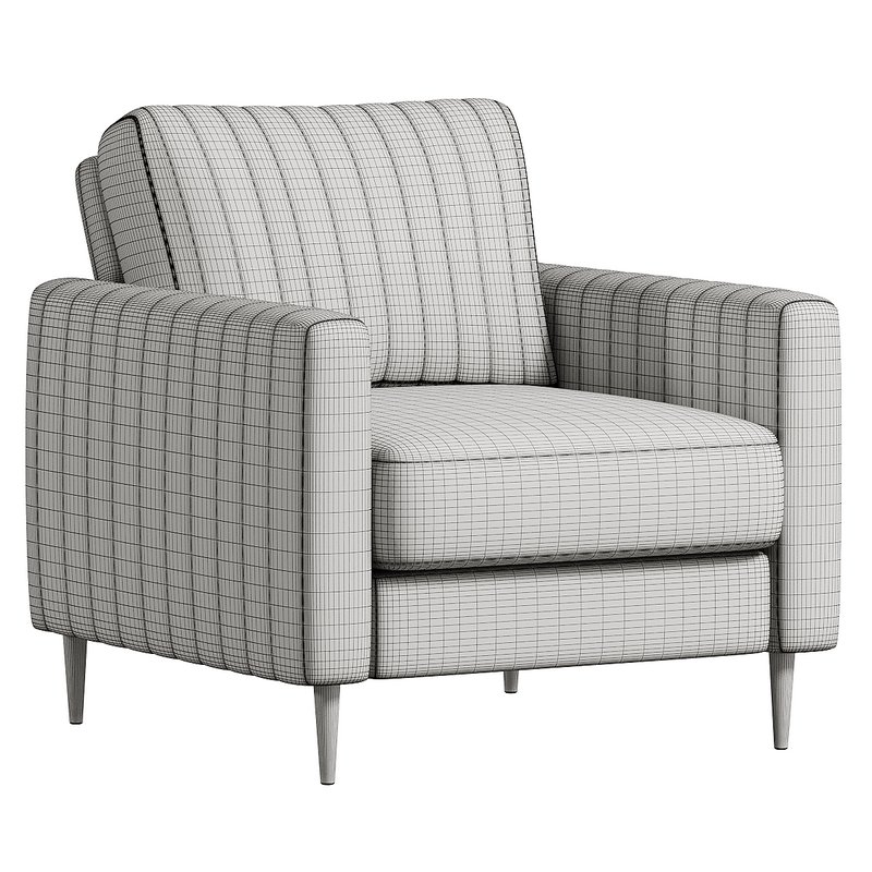 Lotsee Upholstered Armchair - Image 4