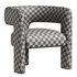 Kayla Boucle Fabric Upholstered Accent Armchair - Thumbnail 5