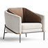 FIL NOIR Armchair By Minotti - Thumbnail 1