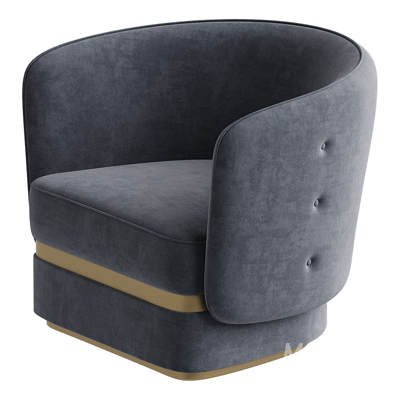 POEMA Armchair with armrests By Casa Magna - Image 3