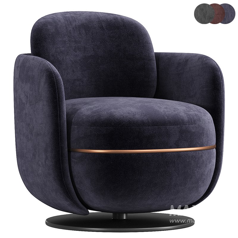 MILES LOUNGE Armchair By Wittmann - Image 4