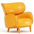 Natuzzi Blossom Armchair - Thumbnail 4