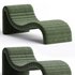Fauteuil long boucle gris Eichholtz Pioneer - Thumbnail 2
