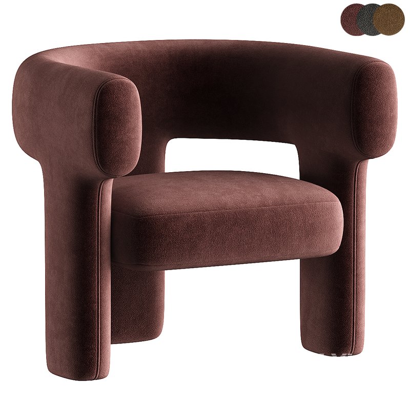 Litho Dining Armchair - Image 1