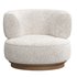 Roma Occasional Chair in Boucle - Thumbnail 3