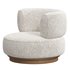 Roma Occasional Chair in Boucle - Thumbnail 4