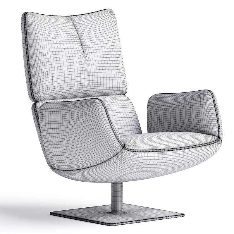 Jalis Lounge Easy Chair - Image 4