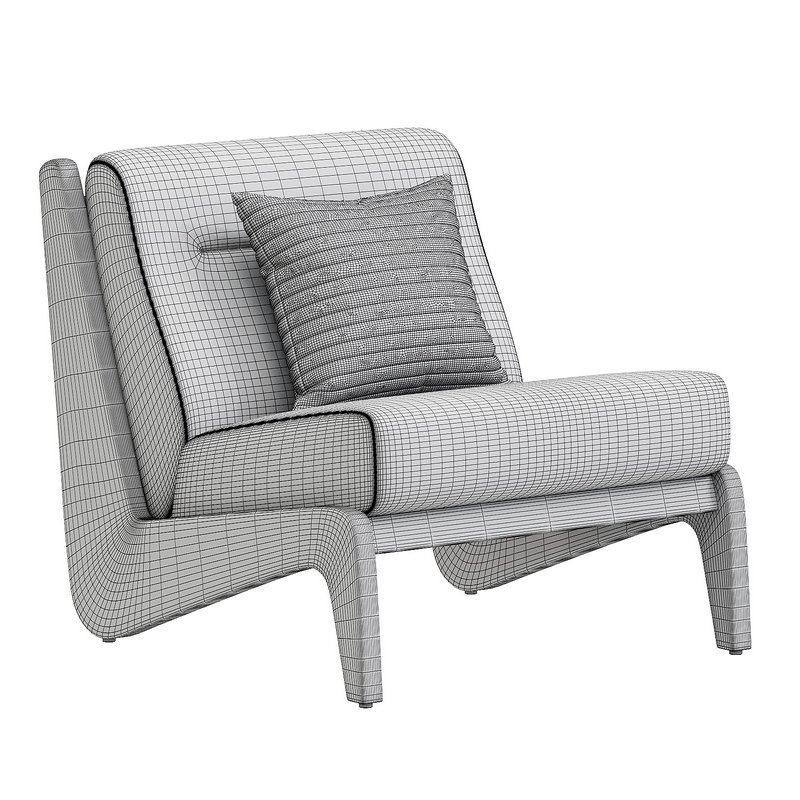 Fletcher Outdoor Armless Chair Natural - Image 3