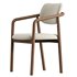 Natural Beige Dining Chair - Thumbnail 4