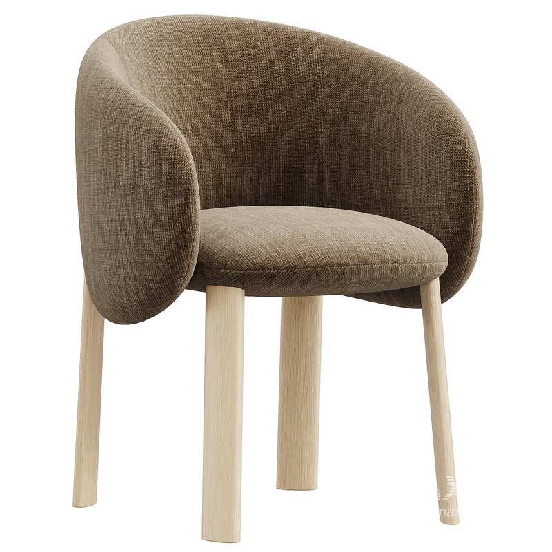 NEBULA WOOD CHAIR By Miniforms - Image 2