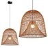 Nassa woven bamboo pendant light by CB2 - Thumbnail 1