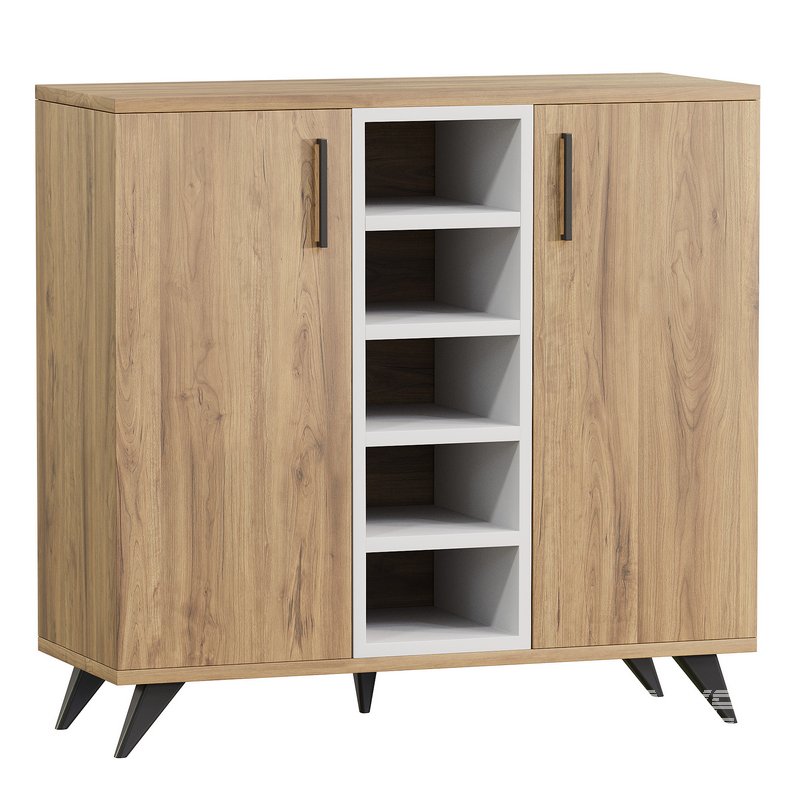 Leander bookcase with cupboards - Image 3