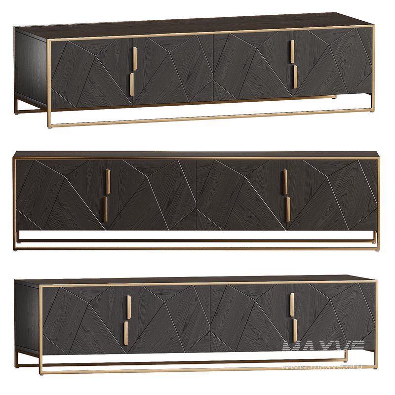 Lowboard Harry aus massivem Mangoholz - Image 1