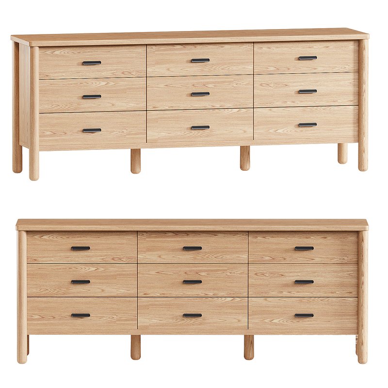 Hargrove 9-Drawer Dresser - Image 1