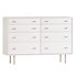 Modernist Wood & Lacquer 8-Drawer Dresser - Thumbnail 1