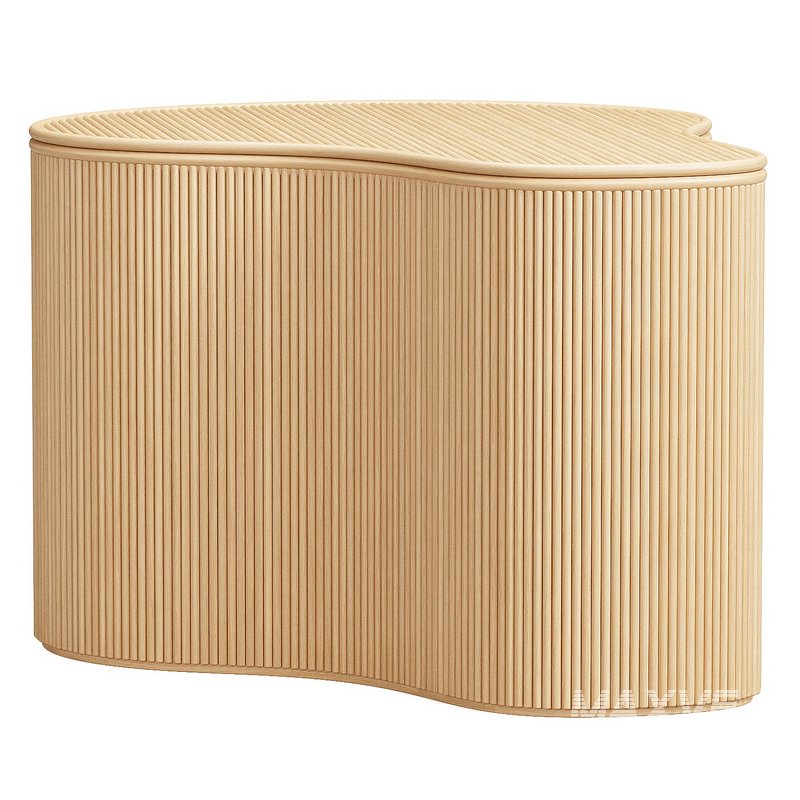 Farmhouse coffee table LIVING Isola Storage - Image 1