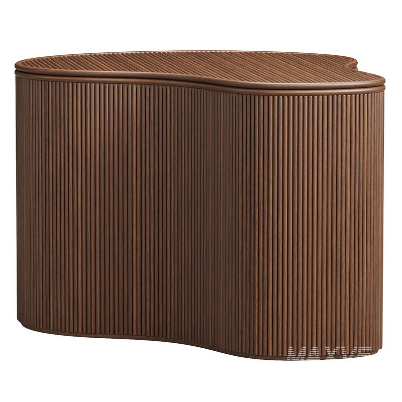 Farmhouse coffee table LIVING Isola Storage - Image 2