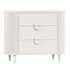 Roselle Narrow White Wood Dresser - Thumbnail 3