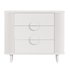 Roselle Narrow White Wood Dresser - Thumbnail 1