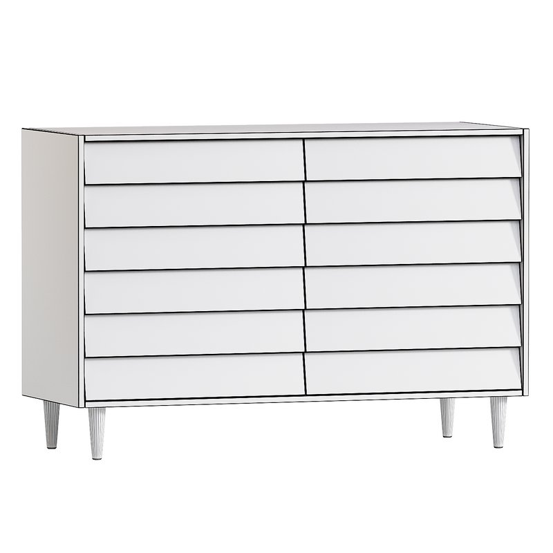 Pippa 6-Drawer Kids Dresser - Image 2