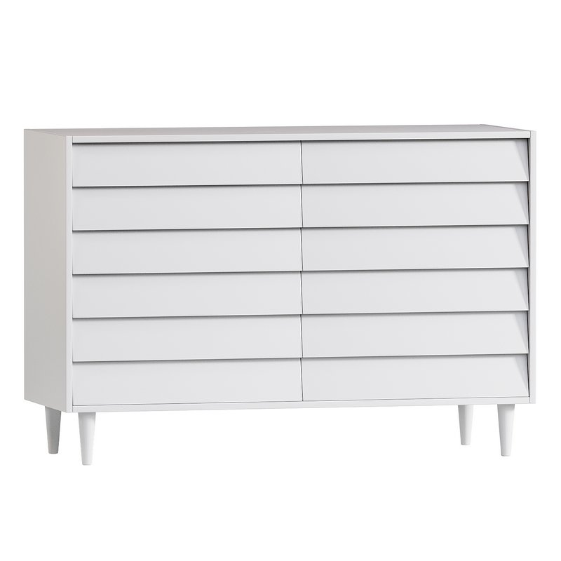 Pippa 6-Drawer Kids Dresser - Image 1