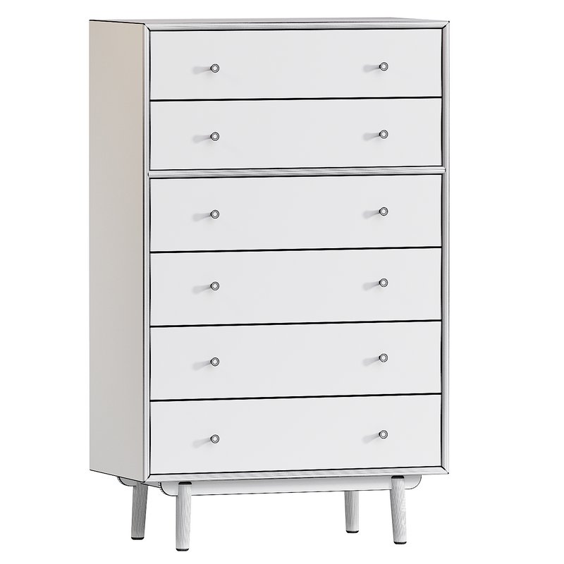 Keira Solid Wood 6-Drawer Dresser (34) - Image 2