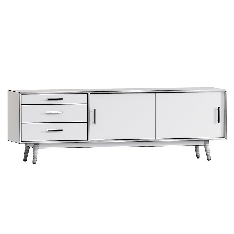 Mid-Century Media Console - Image 2