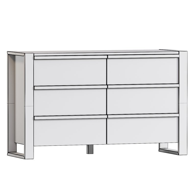 Gemini Kids Wide Dresser and Nightstand by Crate and Barrel - Image 3
