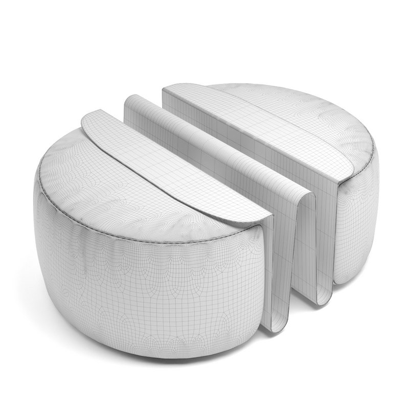 Natuzzi Pouf Wave - Image 2