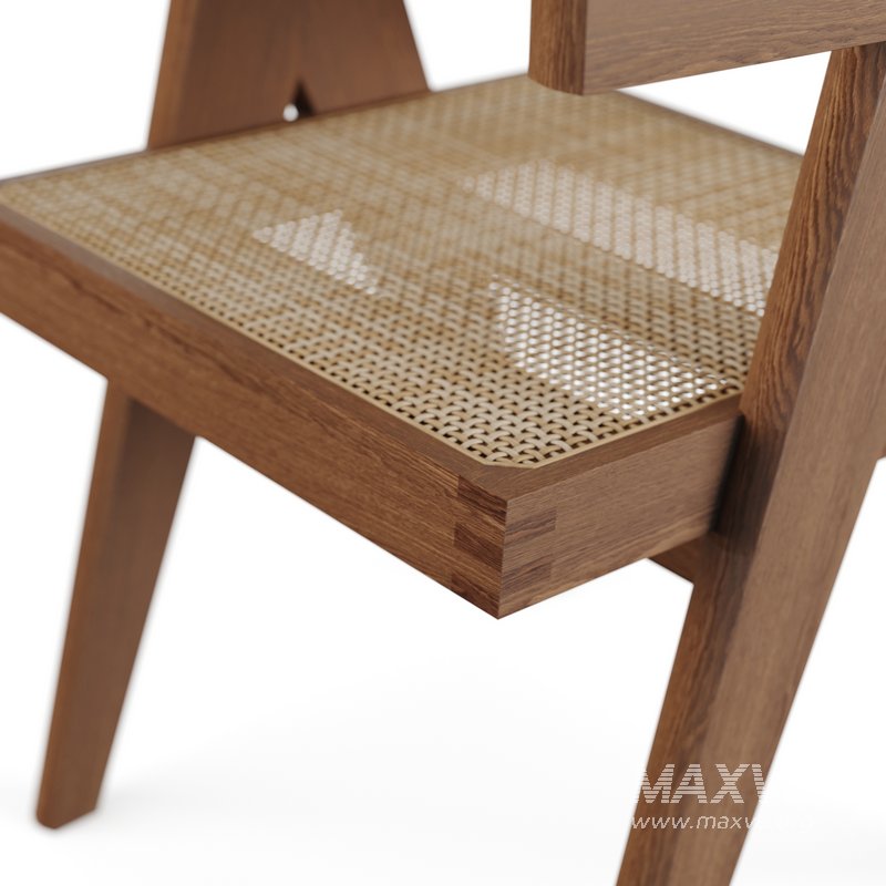 Office Chair by Pierre Jeanneret - Image 4