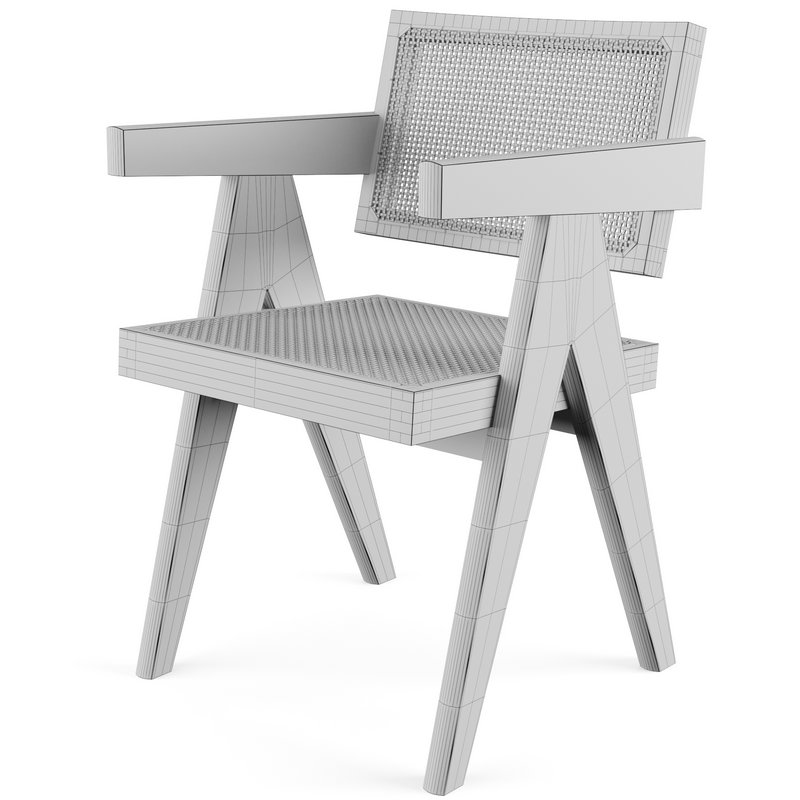 Office Chair by Pierre Jeanneret - Image 2