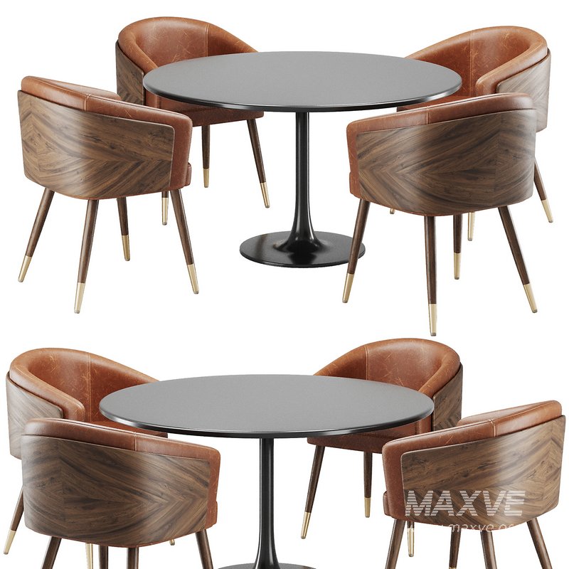 Dinning chair and table89 - Image 1