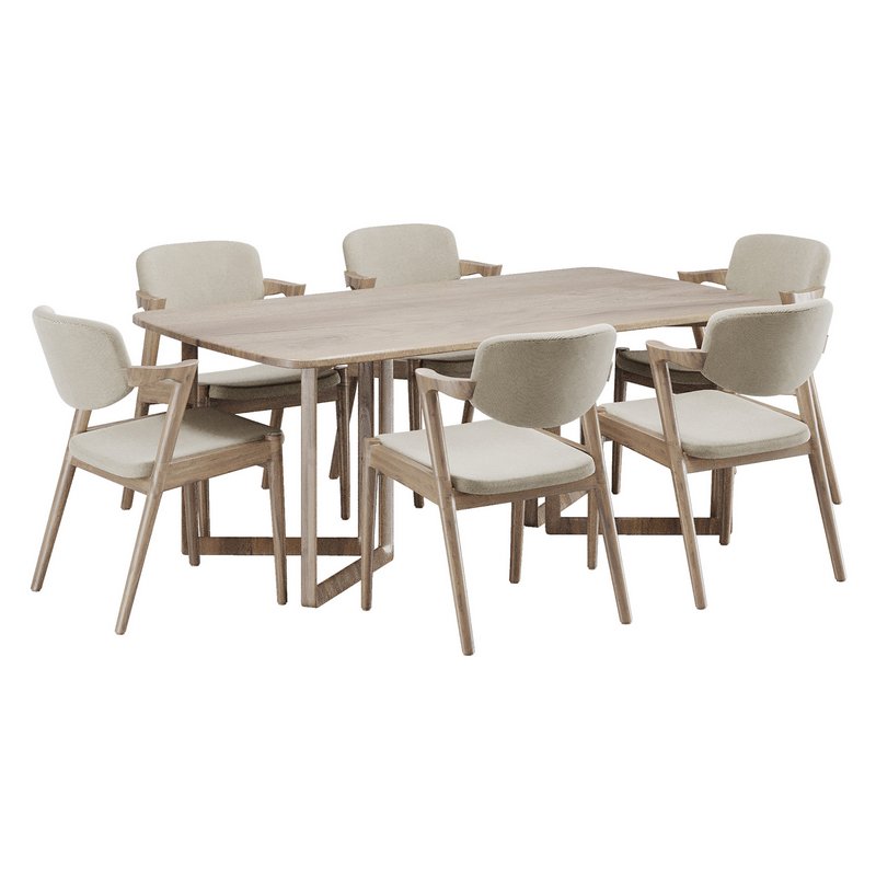 Dinning chair and table99 - Image 1