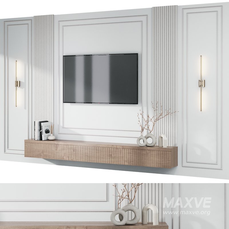 TV wall decor set13 - Image 1