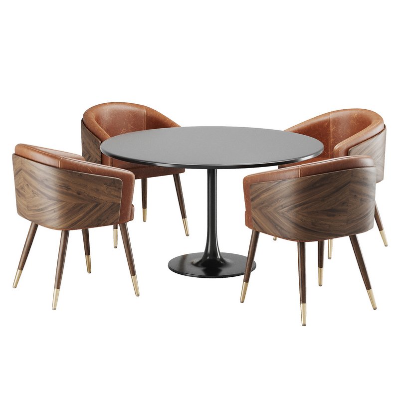 Dinning chair and table89 - Image 3