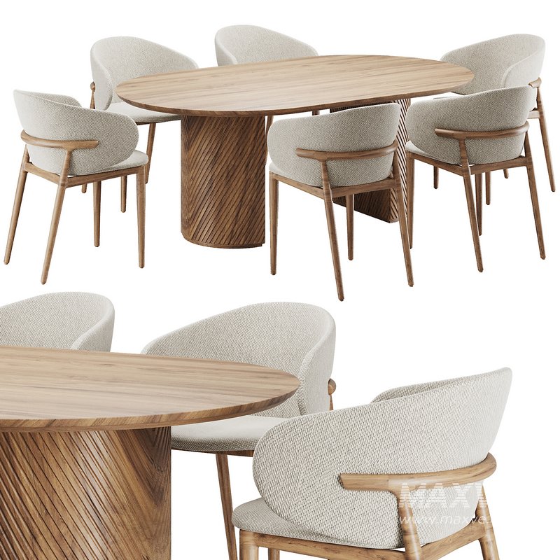 Dinning chair and table93 - Image 6