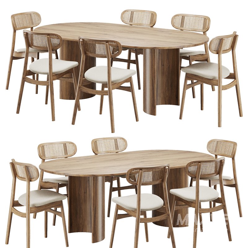 Dinning chair and table101 - Image 1