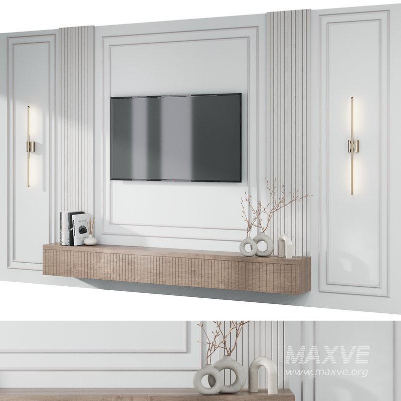 TV wall decor set13 - Image 2