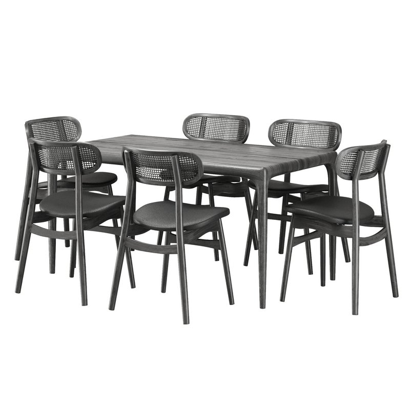 Dinning chair and table105 - Image 2