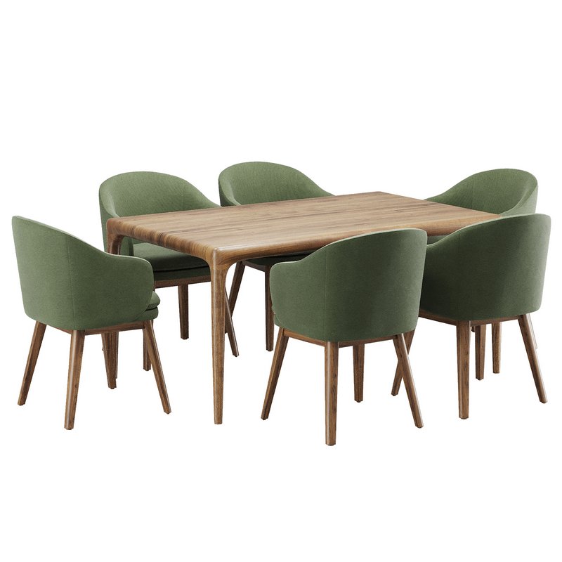 Dinning chair and table100 - Image 3