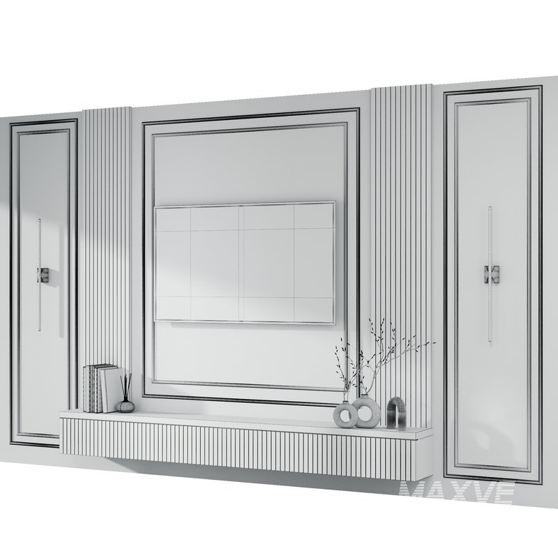 TV wall decor set13 - Image 5