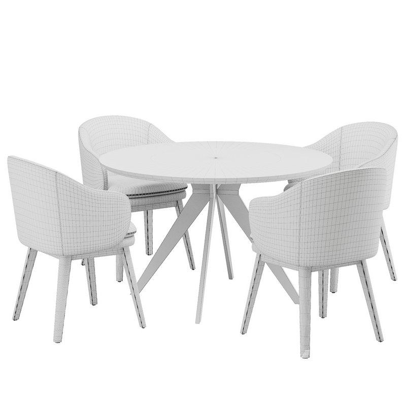 Dinning chair and table96 - Image 5