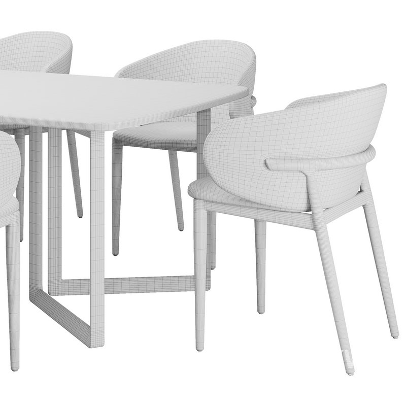Dinning chair and table94 - Image 6